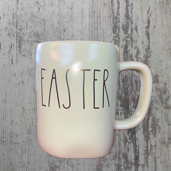 RAE DUNN EASTER Green Mug New - Picture 1 of 2